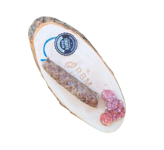Saucisse sèche truffe + planche personnalisée — vue 4