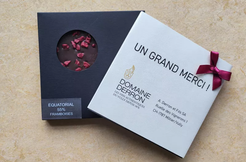 Plaque de chocolat personnalisée — vue 3