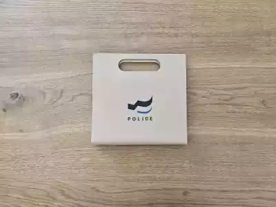 Valise de coloriage, sérigraphie deux couleurs.